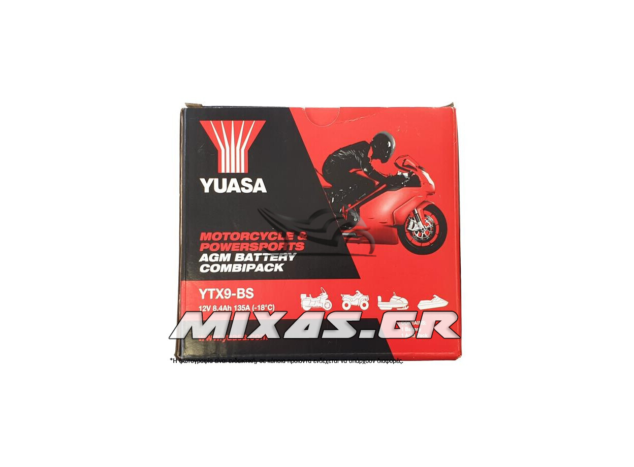Παπί & Moto :: Ηλεκτρικά & Ανάφλεξη :: Μπαταρίες :: ΜΠΑΤΑΡΙΑ YUASA YTX9 ...