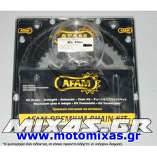 ΑΛΥΣΙΔΟΓΡΑΝΑΖΟ AFAM HONDA TRANSALP-600/700 (15-47) (525) ΜΕ ΜΑΥΡΗ ΑΛΥΣΙΔΑ