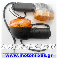 ΦΛΑΣ ΠΙΣΩ YAMAHA CRYPTON-110/135/TDM-900/R1/R6 ΠΟΡΤΟΚΑΛΙ ΣΕΤ ROC