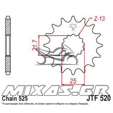 ΓΡΑΝΑΖΙ ΕΜΠΡΟΣ RENTHAL 289-525-14P (JTF520-14)