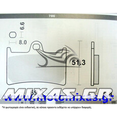 ΤΑΚΑΚΙΑ BREMBO 3907YA23SA (786)