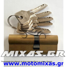 ΑΦΑΛΟΣ/ΚΥΛΙΝΔΡΟΣ ΑΣΦΑΛΕΙΑΣ CISA ASIX OE300 (35-45=80) BRASS