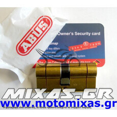 ΑΦΑΛΟΣ/ΚΥΛΙΝΔΡΟΣ ΑΣΦΑΛΕΙΑΣ ABUS D6PS 30/33B ΜΕ ΡΙΓΑ BRASS