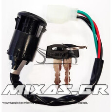 ΔΙΑΚΟΠΤΗΣ ΚΕΝΤΡΙΚΟΣ HONDA HONDA GLX-50/90 12V 4ΚΑΛΩΔΙΑ ΣΚΕΤΟΣ ROC
