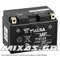 ΜΠΑΤΑΡΙΑ YUASA TTZ12S (YTZ12S) ΜΕ ΥΓΡΑ TAIW