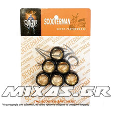 ΜΠΙΛΙΕΣ ΦΥΓΟΚΕΝΤΡΙΚΟΥ SCOOTERMAN 16Χ13mm 6gr