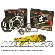 ΑΛΥΣΙΔΟΓΡΑΝΑΖΟ JT-DID YAMAHA XT-600 (91-03) (15-45) (520) ΜΕ ΜΑΥΡΗ ΑΛΥΣΙΔΑ