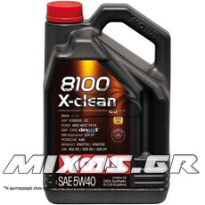 ΛΑΔΙ MOTUL 8100 X-CLEAN 5W-40 4L