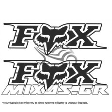 ΑΥΤΟΚΟΛΛΗΤΟ FOX ΑΝΑΓΛΥΦΟ ΜΑΥΡΟ 2ΤΜΧ (ΑΜΑ216)