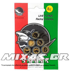 ΜΠΙΛΙΕΣ ΦΥΓΟΚΕΝΤΡΙΚΟΥ SHARK 16Χ13mm 8gr