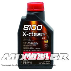 ΛΑΔΙ MOTUL 8100 X-CLEAN C3 5W40 1L