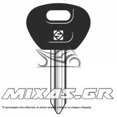 ΚΛΕΙΔΙ AUTO CITR SX8P ΑΠΛΟ ΜΕ ΠΛΑΣΤΙΚΟ ΚΕΦΑΛΙ