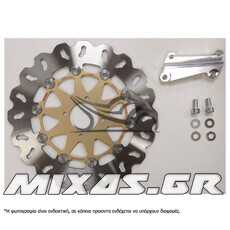 ΔΙΣΚΟΠΛΑΚΑ ΕΜΠΡΟΣ YAMAHA CRYPTON-X 135/105/110/115 ΜΕ ΑΝΤΑΠΤΟΡΑ DAYTONA