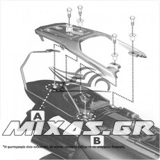 ΒΑΣΕΙΣ ΓΙΑ ΠΛΑΙΝΕΣ ΒΑΛΙΤΣΕΣ GIVI T213 HONDA TRANSALP-650 (00-07)