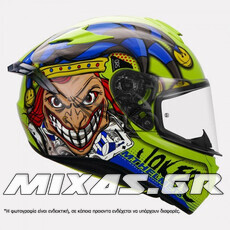 ΚΡΑΝΟΣ MT ΚΛΕΙΣΤΟ (FULLFACE) TARGO JOKER C3 (PRO) FLUO/ΚΙΤΡΙΝΟ