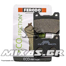 ΤΑΚΑΚΙΑ FERODO FDB337/661 (ΠΙΣΩ TDM-850) ECO FRICTION