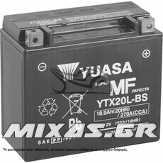 ΜΠΑΤΑΡΙΑ YUASA YTX20L-BS ΜΕ ΥΓΡΑ