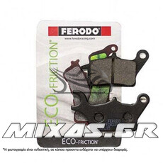 ΤΑΚΑΚΙΑ FERODO FDB2282 (ΕΜΠΡΟΣ WAVE-110/SUPRA-X 125/GTR-150) ECO FRICTION