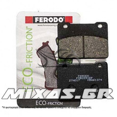 ΤΑΚΑΚΙΑ FERODO FDB2291/975 (ΕΜΠΡΟΣ MAXSYM-400 ABS) ECO FRICTION