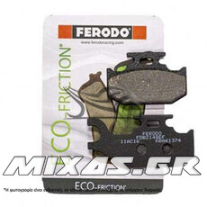 ΤΑΚΑΚΙΑ FERODO FDB2148/862 ECO FRICTION ΠΙΣΩ SUZUKI SIXTEEN 125/150