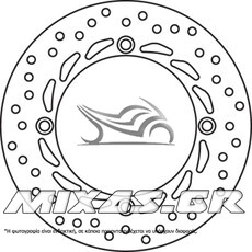 ΔΙΣΚΟΠΛΑΚΑ ΕΜΠΡΟΣ HONDA TRANSALP-600/650/700 (XG-153) BREMBO
