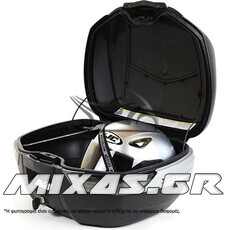 ΒΑΛΙΤΣΑ GIVI 47L V47NNT TECH ΜΑΥΡΗ CARBON/ΦΙΜΕ ΚΡΥΣΤΑΛΛΑ