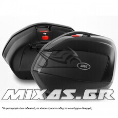 ΒΑΛΙΤΣΕΣ ΠΛΑΙΝΕΣ GIVI 34L V35NT MONOKEY ΜΑΥΡΕΣ/ΑΣΠΡΑ ΚΑΠΑΚΙΑ