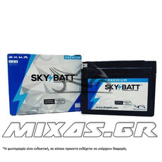 ΜΠΑΤΑΡΙΑ SKYBAT YTX14-BS ΜΕ ΥΓΡΑ