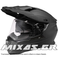 ΚΡΑΝΟΣ O'NEAL ΚΛΕΙΣΤΟ (MOTOCROSS) DSRS SOLID V.22 ΜΑΥΡΟ