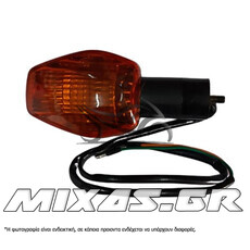 ΦΛΑΣ ΠΙΣΩ ΑΡΙΣΤΕΡΟ HONDA INNOVA/CBR-125/TRANSALP-700 ΠΟΡΤΟΚΑΛΙ TAIW (12V21W)
