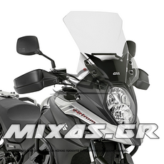 ΠΑΡΜΠΡΙΖ/ΖΕΛΑΤΙΝΑ GIVI D3112ST SUZUKI V-STROM-650 (2017-22) ΛΕΥΚΗ