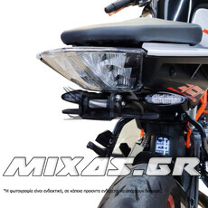 ΒΑΣΗ ΠΙΝΑΚΙΔΑΣ ΡΥΘΜΙΖΟΜΕΝΗ P/T008 KTM DUKE 390 (2018-2021) ΜΑΥΡΗ GREF