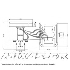 ΒΑΣΗ/ΘΗΚΗ ΣΤΗΡΙΞΗΣ KINHTOY/GPS 360 ΑΛΟΥΜΙΝΙΟΥ (ΓΙΑ ΤΙΜΟΝΙ) ROC