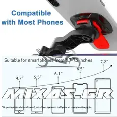 ΒΑΣΗ ΣΤΗΡΙΞΗΣ ΚΙΝΗΤΟΥ/GPS SHOCK RESISTANT MTB (ΓΙΑ ΤΙΜΟΝΙ) ROC