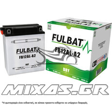 ΜΠΑΤΑΡΙΑ FULBAT YB12AL-A2 ΑΝΟΙΚΤΟΥ ΧΩΡΙΣ ΥΓΡΑ