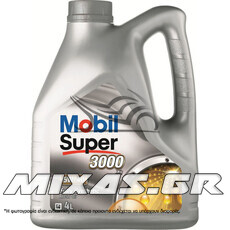 ΛΑΔΙ ΚΙΝΗΤΗΡΑ MOBIL SUPER 3000 5W40 SYNTHETIC GASOLINE&DIESEL 4L