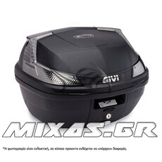 ΒΑΛΙΤΣΑ GIVI B37NT 37L MONOLOCK ΜΑΥΡΗ/ΦΙΜΕ ΚΡΥΣΤΑΛΛΑ