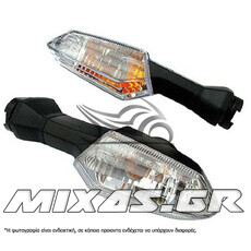 ΦΛΑΣ ΠΙΣΩ HONDA CBR-125/CBF-125 ΛΕΥΚΑ ΣΕΤ TAIW