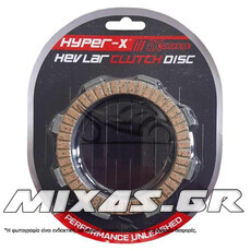 ΔΙΣΚΟΙ ΣΥΜΠΛΕΚΤΗ KAWASAKI KAZER/KRISS-115/125/KRISTAR KEVLAR HYPER-X