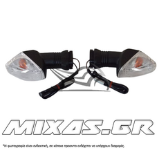 ΦΛΑΣ ΕΜΠΡΟΣ KAWASAKI Z-750/KLE-500 ΛΕΥΚΑ ΣΕΤ ROC