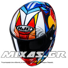 ΚΡΑΝΟΣ HJC ΚΛΕΙΣΤΟ (FULLFACE) RPHA-1 RED BULL MISANO GP MC