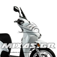 ΠΑΡΜΠΡΙΖ/ΖΕΛΑΤΙΝΑ MALOSSI HONDA SH-350 (2021) W-390XH275 THK 3MM