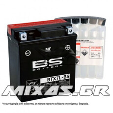 ΜΠΑΤΑΡΙΑ BS BTX7L-BS (YTX7L-BS) ΚΛΕΙΣΤΟΥ ΤΥΠΟΥ ΜΕ ΥΓΡΑ