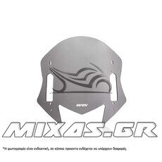 ΠΑΡΜΠΡΙΖ/ΖΕΛΑΤΙΝΑ WRS YAMAHA T-MAX 530 (17-19)/T-MAX 560 (19-21) 37x42cm DARK SMOKE