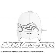 ΠΑΡΜΠΡΙΖ/ΖΕΛΑΤΙΝΑ WRS YAMAHA TENERE 700 (19-23) 29x26cm CLEAR
