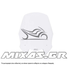 ΠΑΡΜΠΡΙΖ/ΖΕΛΑΤΙΝΑ WRS YAMAHA T-MAX 530 (17-19)/T-MAX 560 (19-21) 52,5x50cm CLEAR