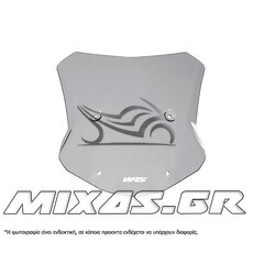 ΠΑΡΜΠΡΙΖ/ΖΕΛΑΤΙΝΑ WRS YAMAHA BMW S1000 XR (20-23) 38x38cm SMOKE
