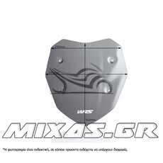 ΠΑΡΜΠΡΙΖ/ΖΕΛΑΤΙΝΑ WRS YAMAHA BMW S1000 XR (15-19) 31x27cm SMOKE