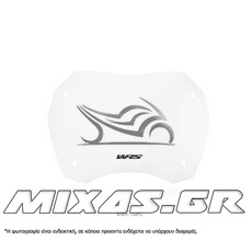 ΠΑΡΜΠΡΙΖ/ΖΕΛΑΤΙΝΑ WRS HONDA SH 125/150 (17-19) 28x48cm CLEAR