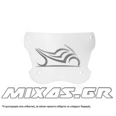 ΠΑΡΜΠΡΙΖ/ΖΕΛΑΤΙΝΑ WRS HONDA SH 125/150 (17-19) 30x36cm CLEAR